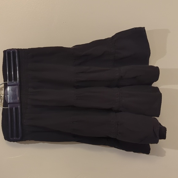 Black Massimo tiered gypsy skirt size small s - Picture 6 of 7